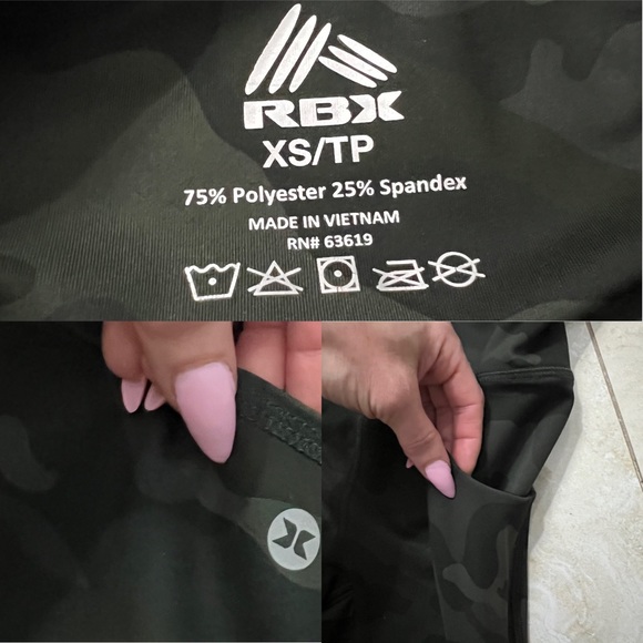 Cute camo workout set (top size small,  bottom xs) - Picture 10 of 14